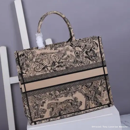 Tony Luxuries diro Tote-42*35*18.5cm Large Book 0413